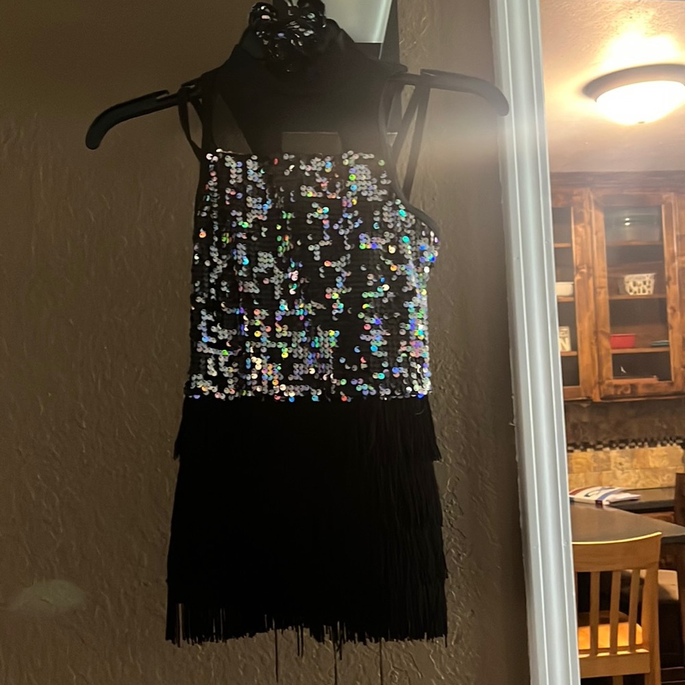 Fringe dance costume